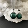 Pendentif bulle de malachite