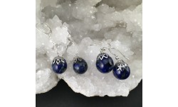 Boucles d'oreilles lapis-lazuli